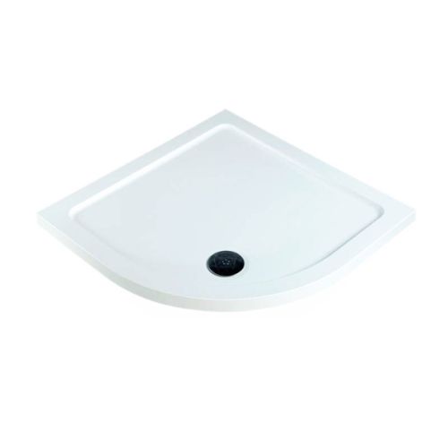 K-Vit 900 X 900mm Quadrant Low Profile Shower Tray Inc Waste Krq0909L
