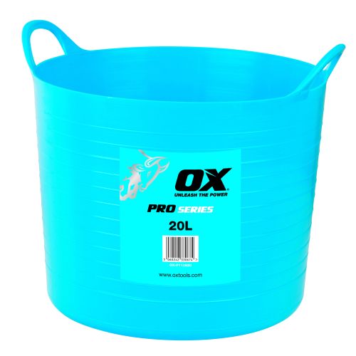 Ox Pro Heavy Duty Flexi Tub - 20L OX-P110620