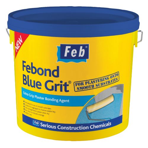 Febond Blue Grit  Plaster Bonding Agent 5 Litre 487206