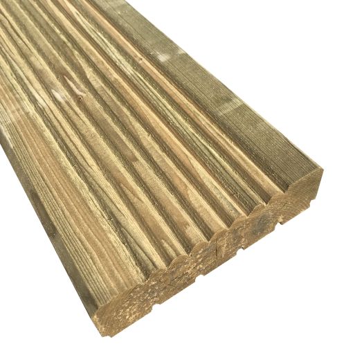 38X125 First Grade Treated Dual Side Decking PEFC Certified