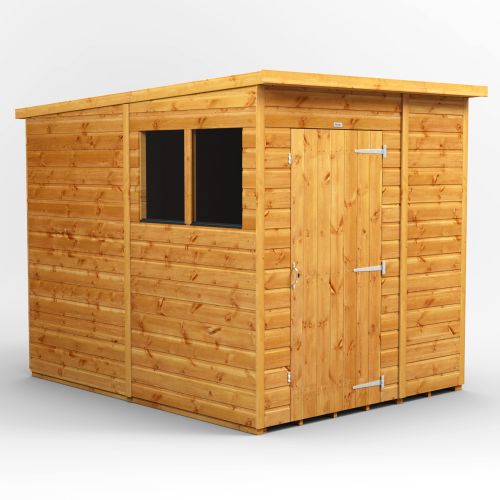 6x8 POWER Pent Shed 68PP
