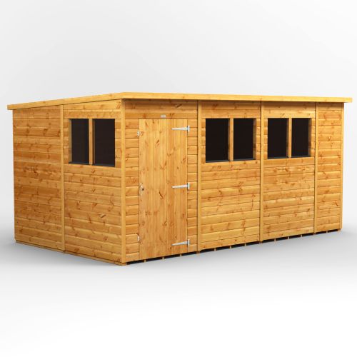 14x8 POWER Pent Shed 148PP