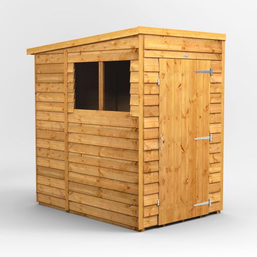 4x6 Power Overlay Pent Shed 46POP