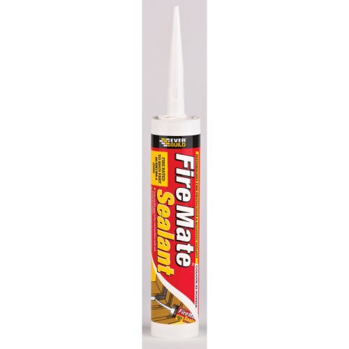 Everbuild Everflex Fire Mate Acrylic Sealant White 295 ml 486028