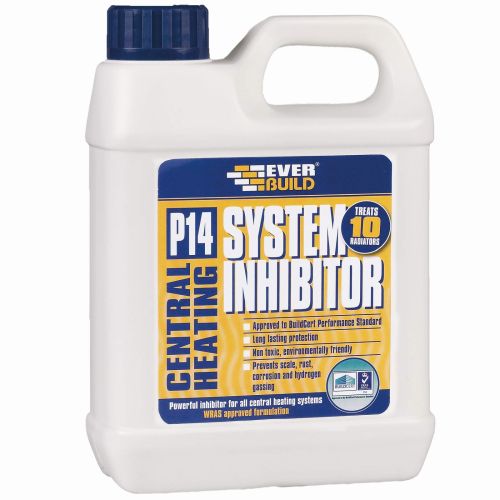 Everbuild P14 Central Heating System Inhibitor 1 Litre 486773