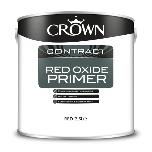Crown Contract Red Oxide Primer Red 2.5L 5093071