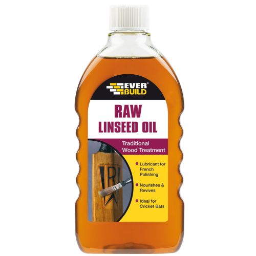 Everbuild Raw Linseed Oil 500 ml 484802